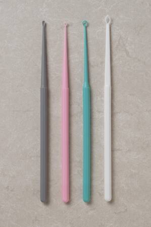 Curette Ear Disposable 2 mm Tip Cup Tip Child Pi .. .  .  